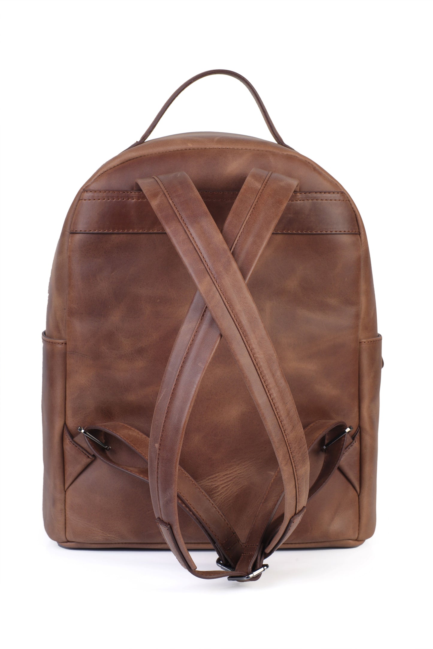 GENTE Hakiki Deri Unisex Sırt Çantası GN042040DCR