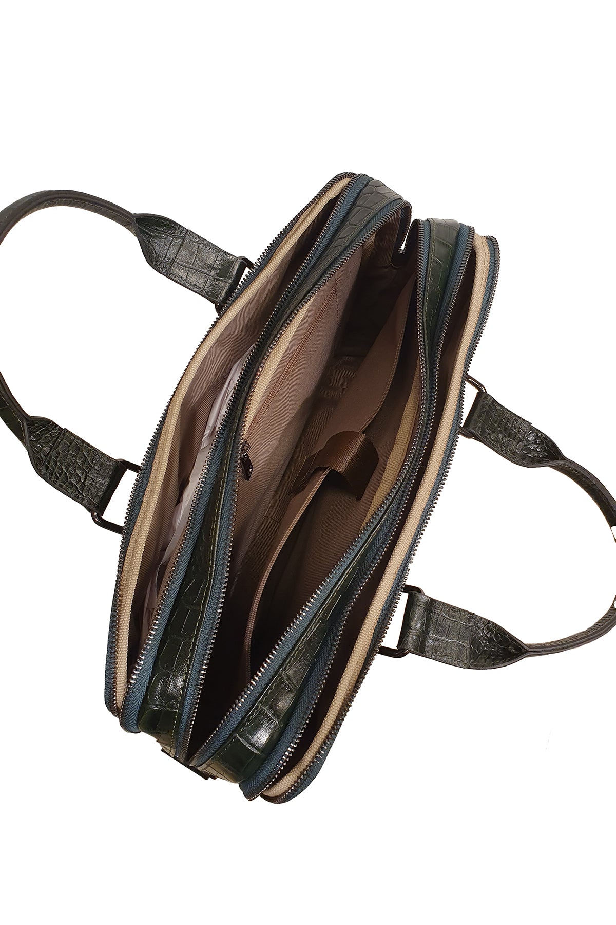 GENTE Hakiki Deri Unisex Laptop & Evrak Çantası GN071899DKR