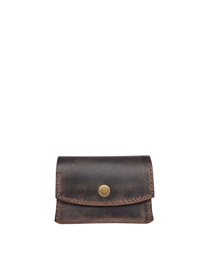 GenteCraft El Dikimi Unisex Hakiki Deri Cüzdan GC100001DCR