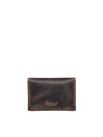 GenteCraft El Dikimi Unisex Hakiki Deri Cüzdan GC100001DCR