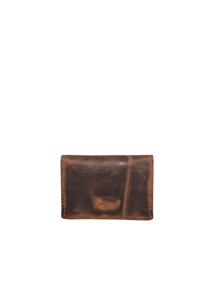GenteCraft El Dikimi Unisex Hakiki Deri Cüzdan GC100001DCR
