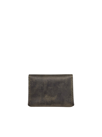 GenteCraft El Dikimi Unisex Hakiki Deri Cüzdan GC100001DCR