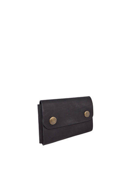 GenteCraft El Dikimi Unisex Hakiki Deri Cüzdan GC100002DCR