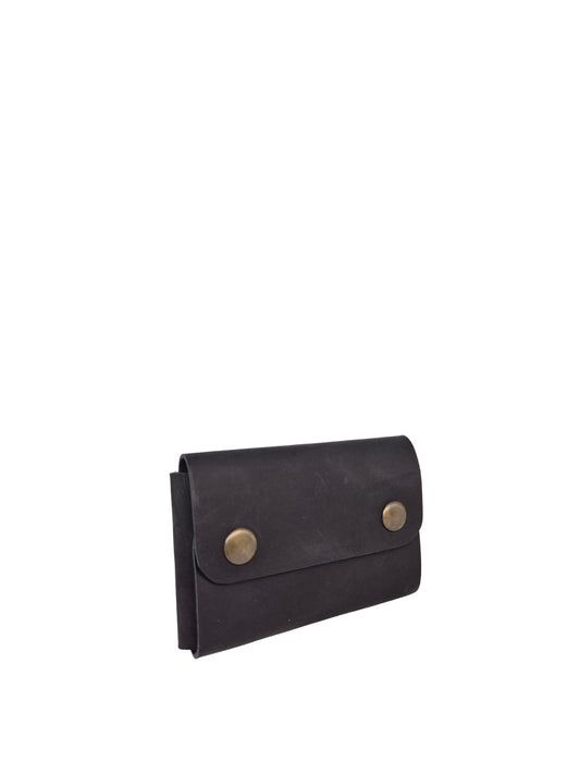 GenteCraft El Dikimi Unisex Hakiki Deri Cüzdan GC100002DCR
