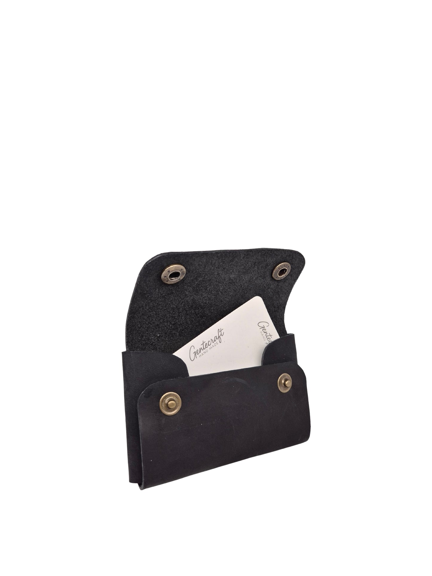GenteCraft El Dikimi Unisex Hakiki Deri Cüzdan GC100002DCR