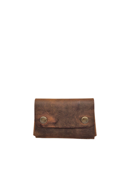 GenteCraft El Dikimi Unisex Hakiki Deri Cüzdan GC100002DCR