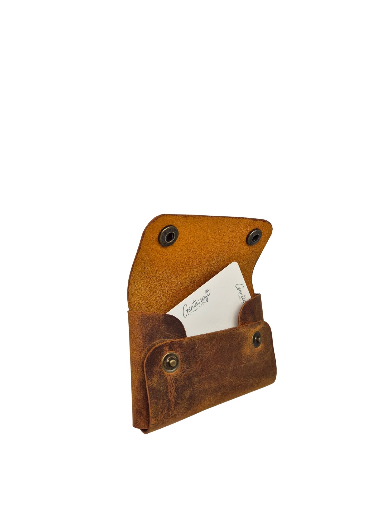 GenteCraft El Dikimi Unisex Hakiki Deri Cüzdan GC100002DCR