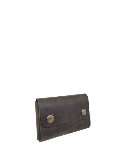 GenteCraft El Dikimi Unisex Hakiki Deri Cüzdan GC100002DCR