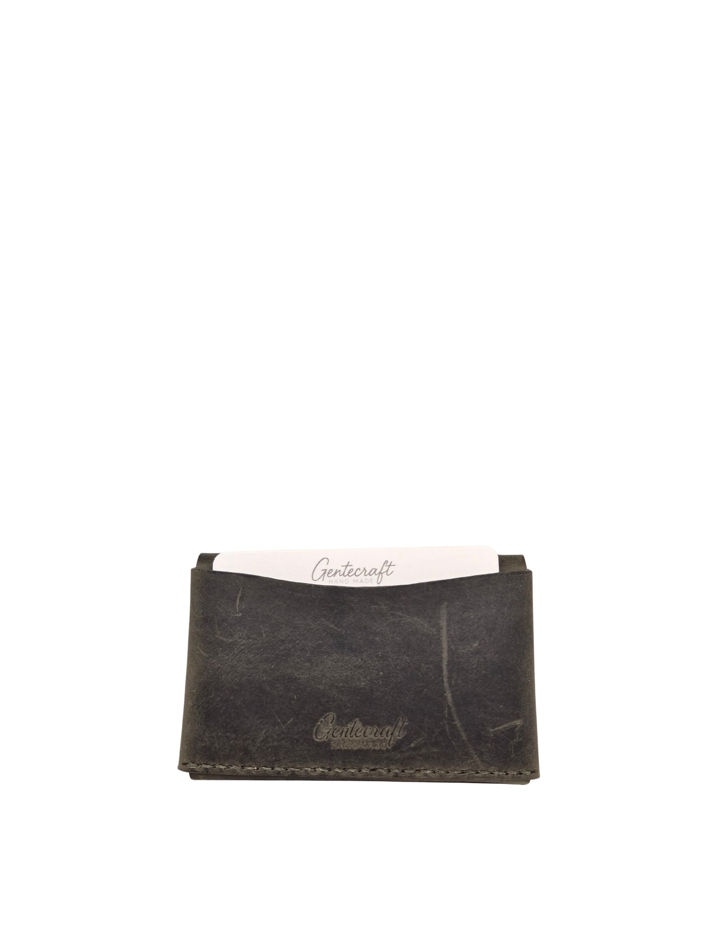 GenteCraft El Dikimi Unisex Hakiki Deri Cüzdan GC100002DCR