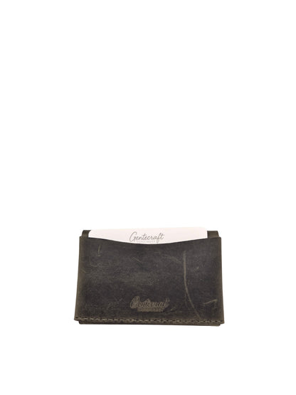 GenteCraft El Dikimi Unisex Hakiki Deri Cüzdan GC100002DCR