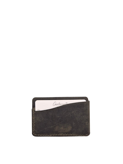 GenteCraft El Dikimi Unisex Hakiki Deri Kartlık GC100004DCR