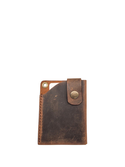GenteCraft El Dikimi Unisex Hakiki Deri Kartlık GC100006DCR