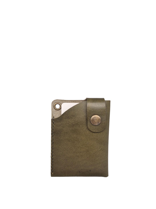 GenteCraft El Dikimi Unisex Hakiki Deri Kartlık GC100006DRL