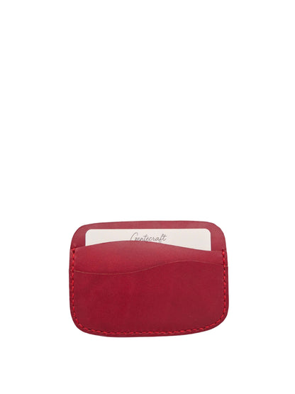 GenteCraft El Dikimi Unisex Hakiki Deri Kartlık GC100008DRL