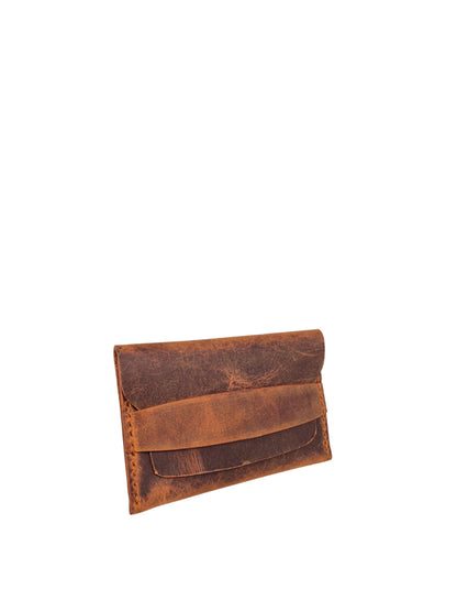 GenteCraft El Dikimi Unisex Hakiki Deri Cüzdan GC100009DCR