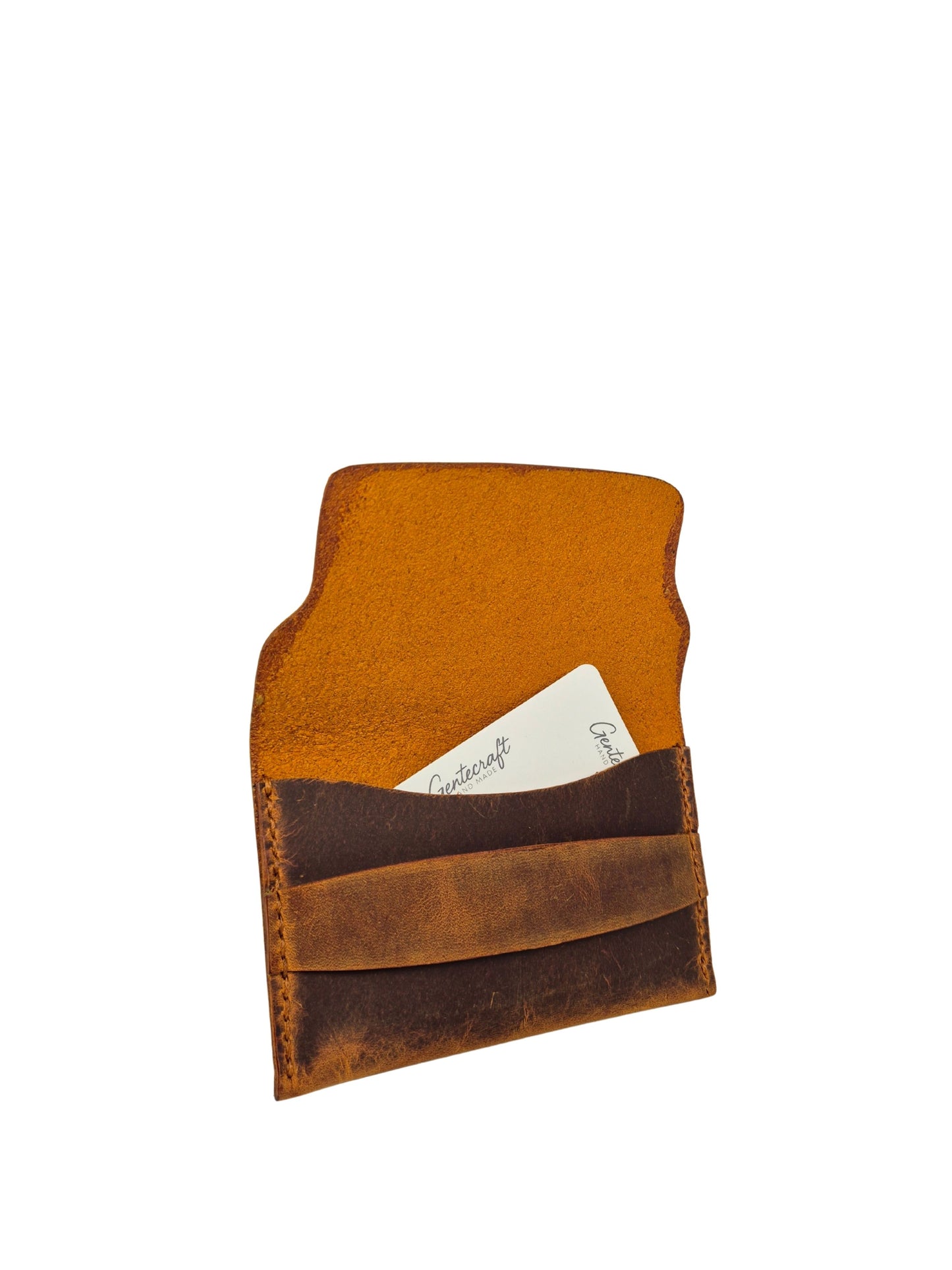 GenteCraft El Dikimi Unisex Hakiki Deri Cüzdan GC100009DCR