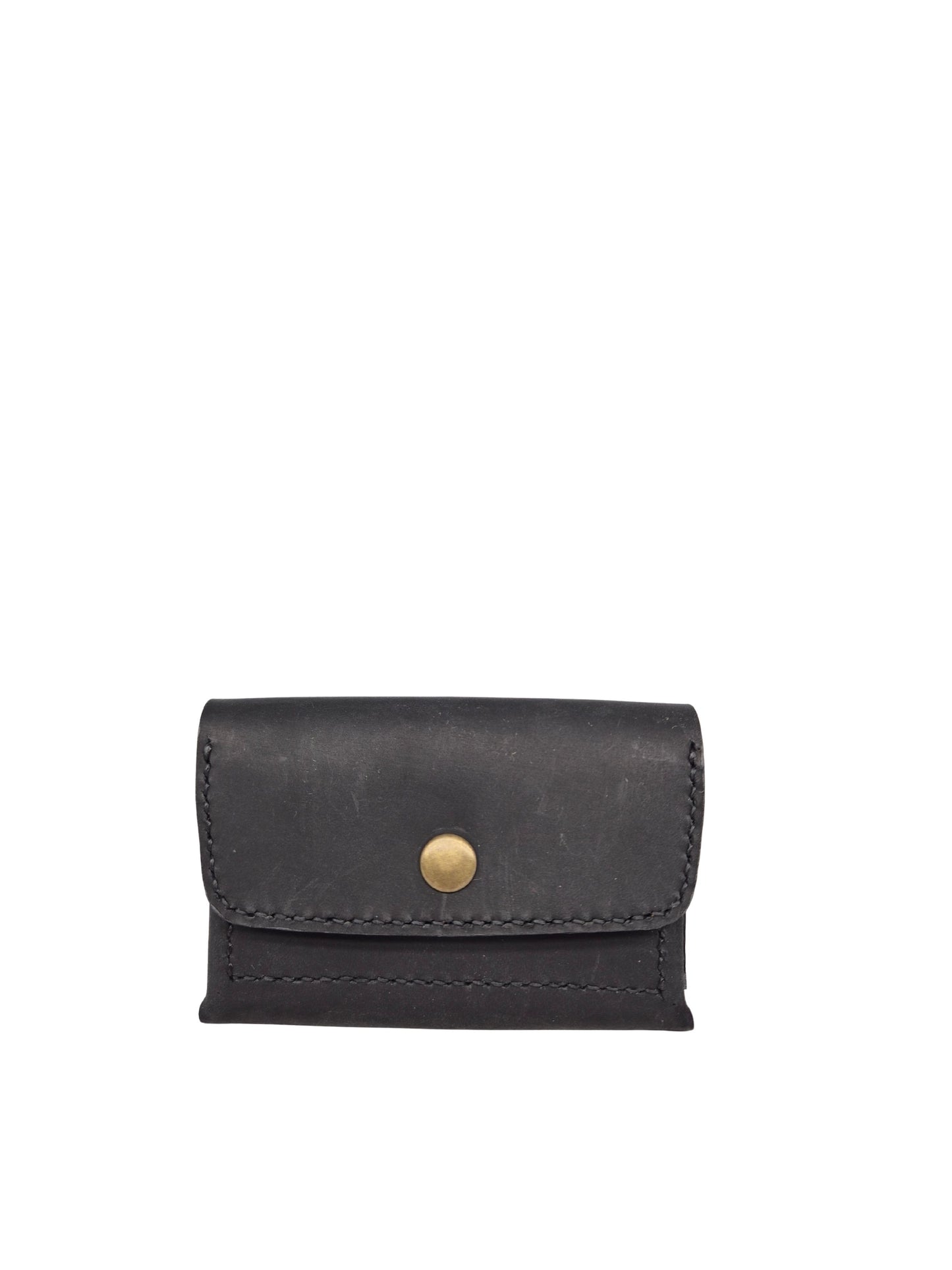 GenteCraft El Dikimi Unisex Hakiki Deri Cüzdan GC100010DCR