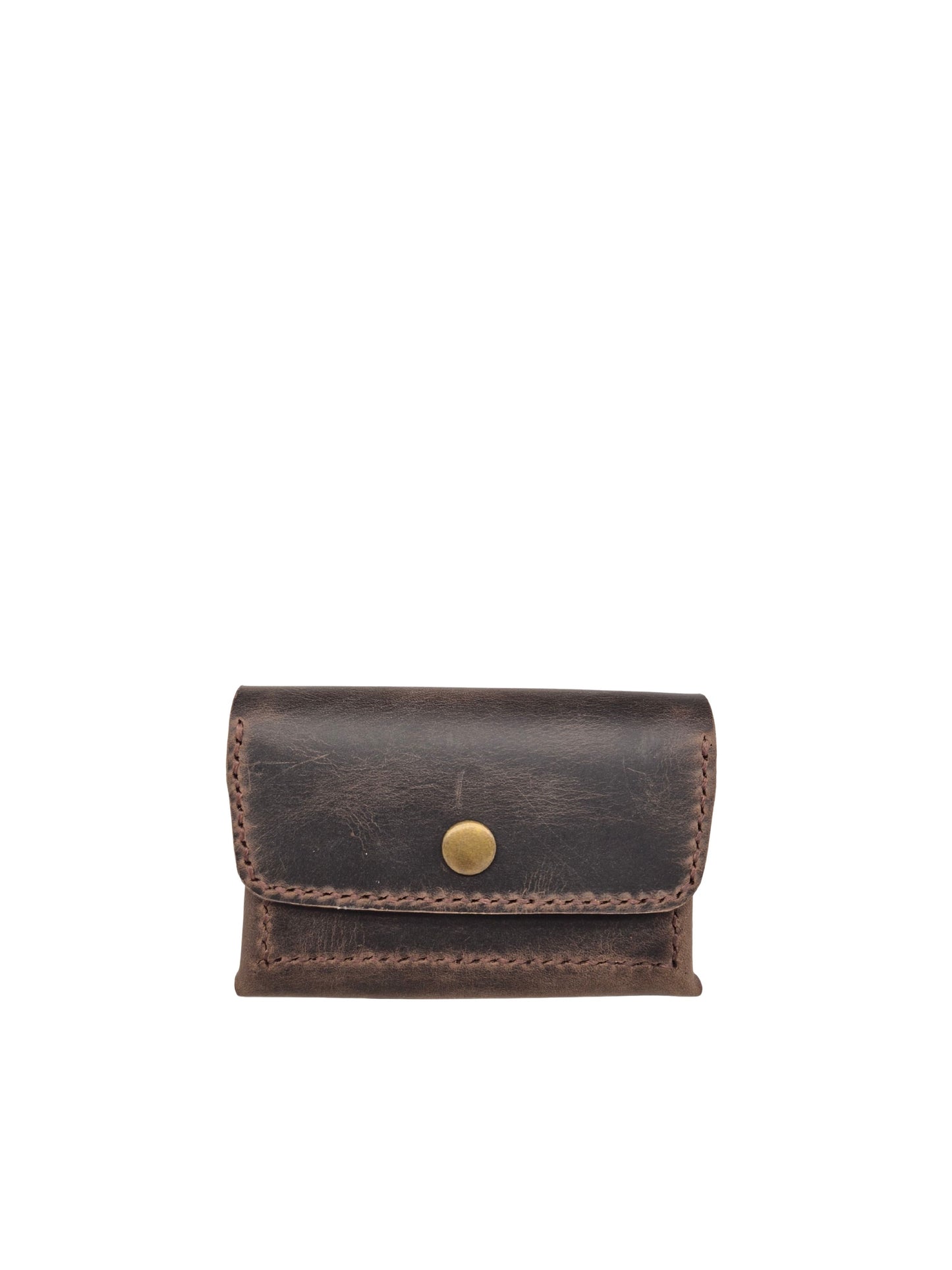 GenteCraft El Dikimi Unisex Hakiki Deri Cüzdan GC100010DCR