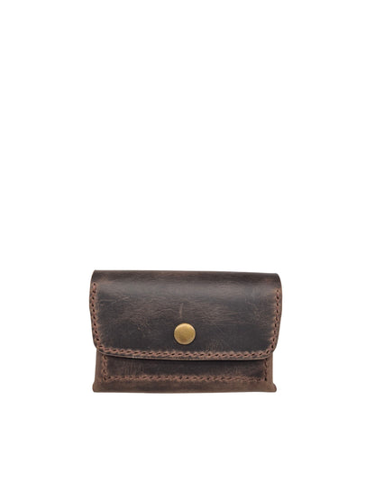 GenteCraft El Dikimi Unisex Hakiki Deri Cüzdan GC100010DCR