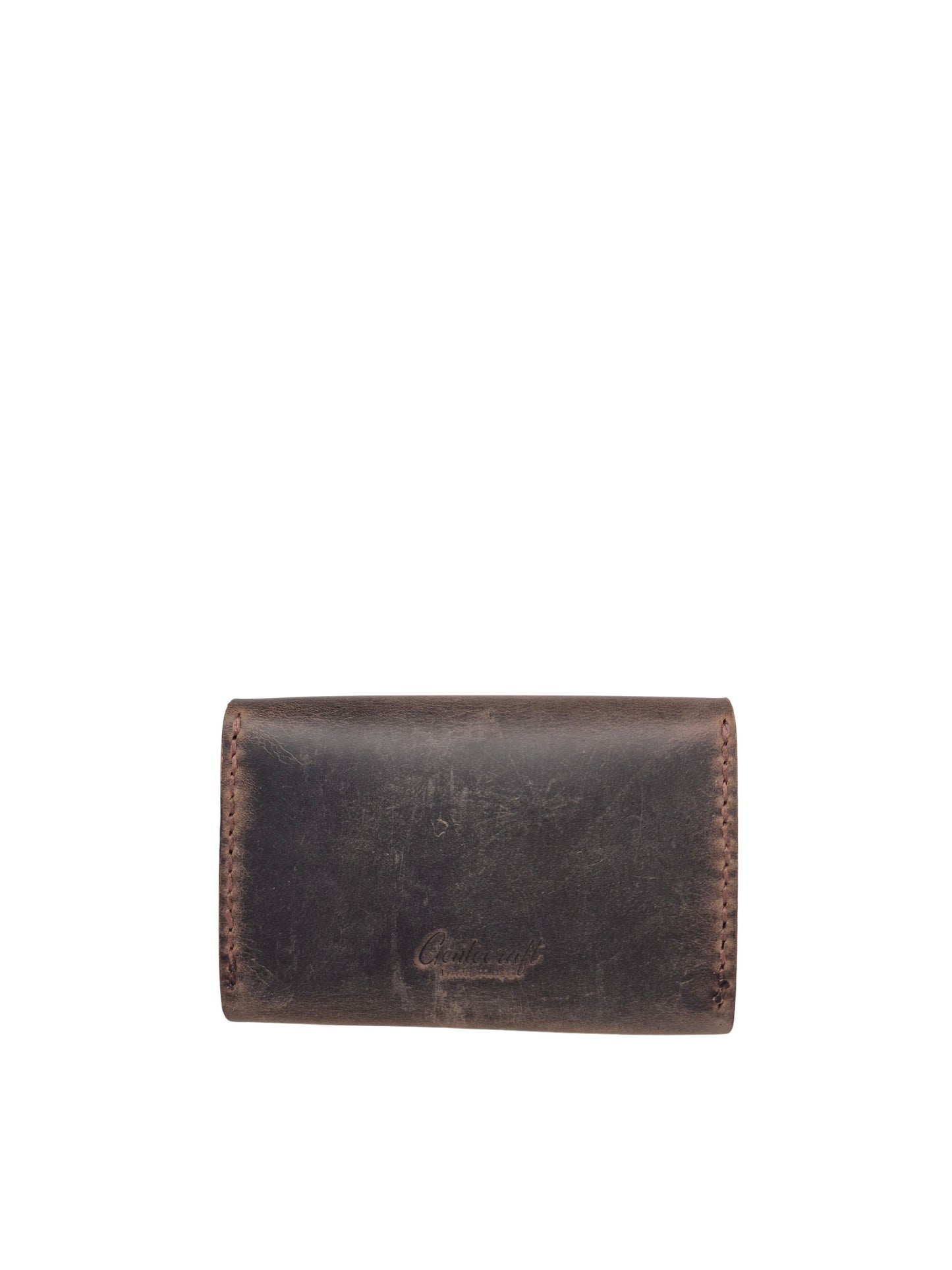 GenteCraft El Dikimi Unisex Hakiki Deri Cüzdan GC100010DCR