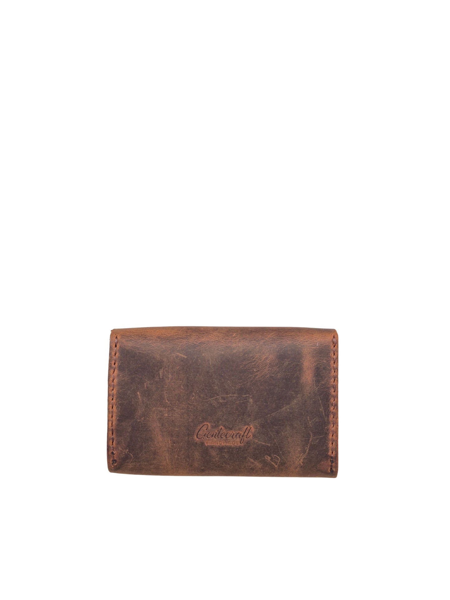 GenteCraft El Dikimi Unisex Hakiki Deri Cüzdan GC100010DCR