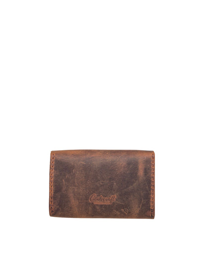 GenteCraft El Dikimi Unisex Hakiki Deri Cüzdan GC100010DCR