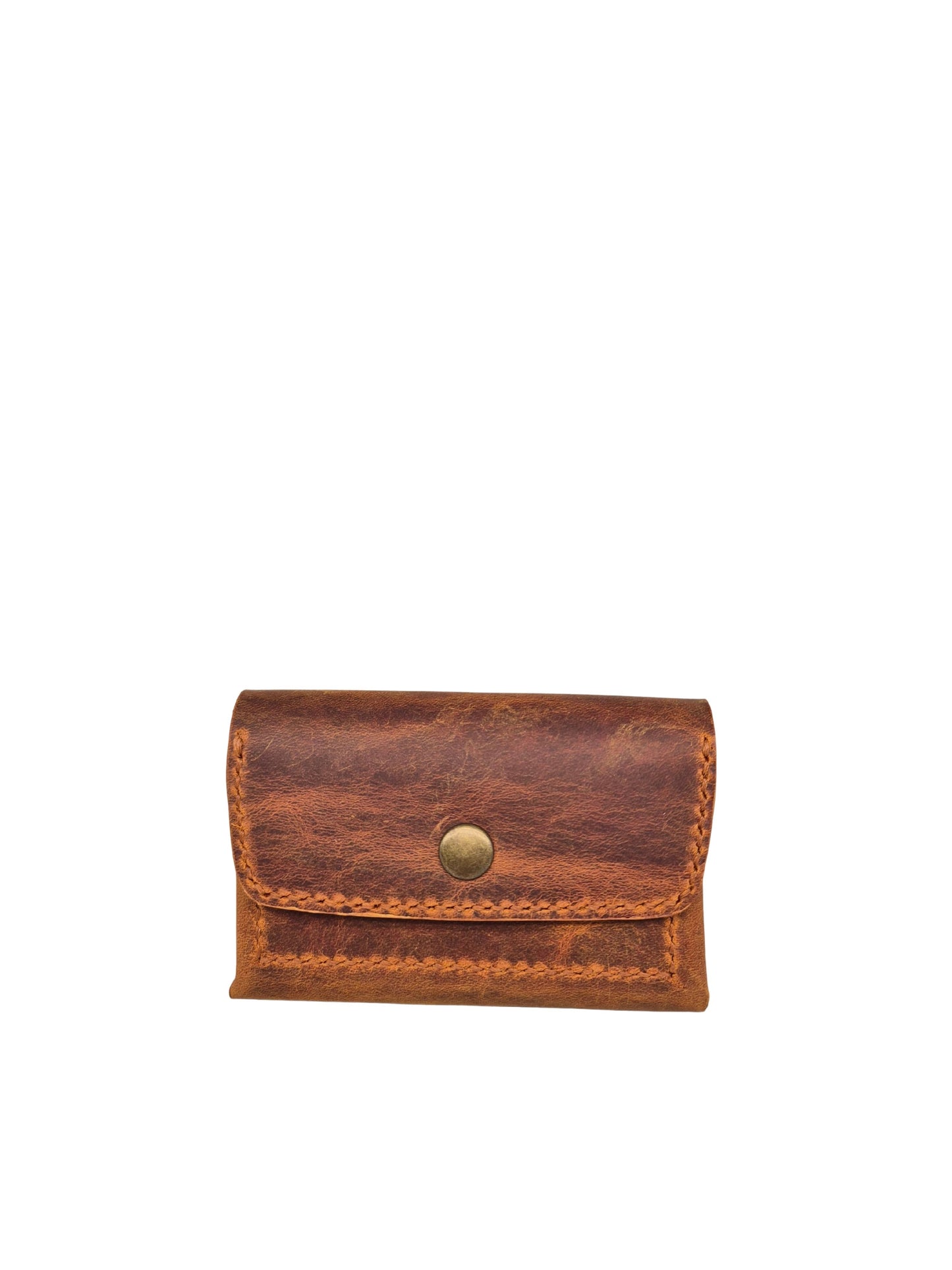 GenteCraft El Dikimi Unisex Hakiki Deri Cüzdan GC100010DCR