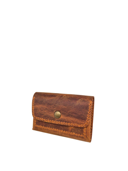 GenteCraft El Dikimi Unisex Hakiki Deri Cüzdan GC100010DCR