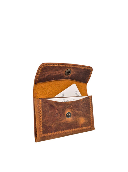 GenteCraft El Dikimi Unisex Hakiki Deri Cüzdan GC100010DCR