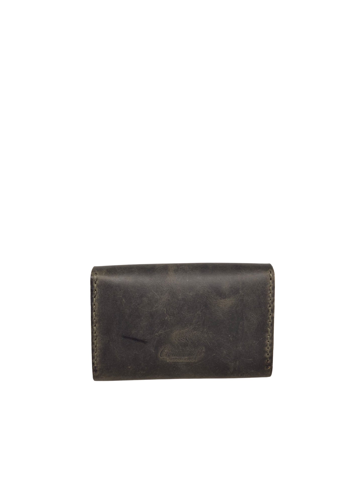 GenteCraft El Dikimi Unisex Hakiki Deri Cüzdan GC100010DCR