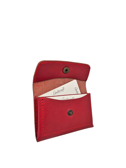 GenteCraft El Dikimi Unisex Hakiki Deri Cüzdan GC100010DRL