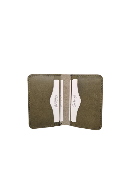 GenteCraft El Dikimi Unisex Hakiki Deri Kartlık GC100011DRL