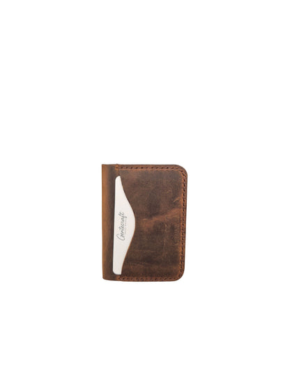 GenteCraft El Dikimi Unisex Hakiki Deri Kartlık GC100013DCR