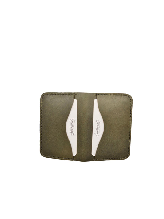 GenteCraft El Dikimi Unisex Hakiki Deri Kartlık GC100013DRL