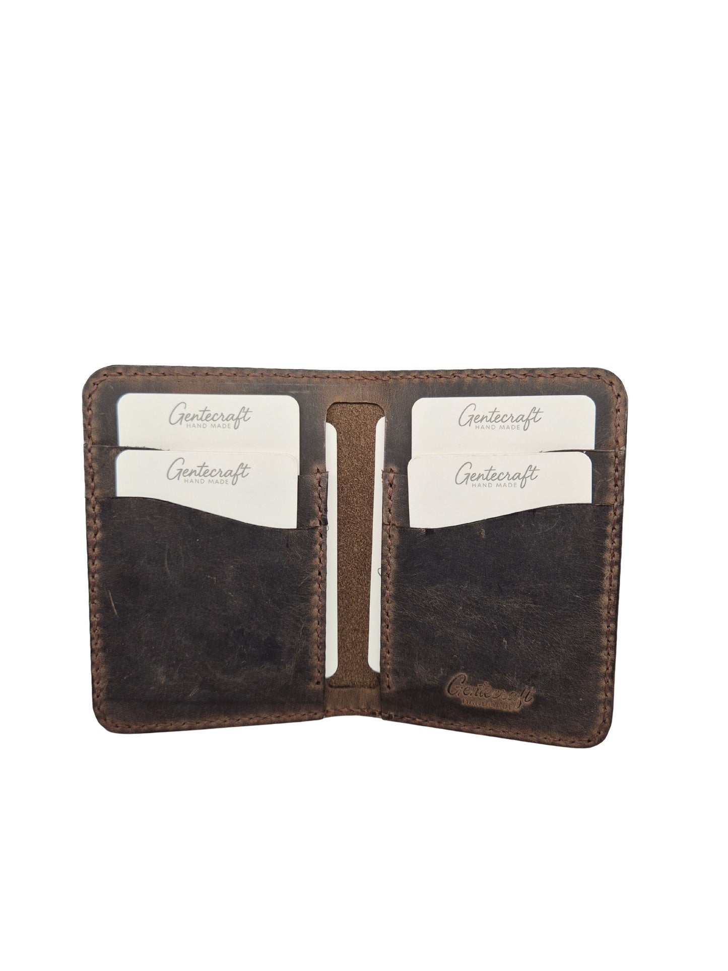 GenteCraft El Dikimi Unisex Hakiki Deri Kartlık GC100015DCR