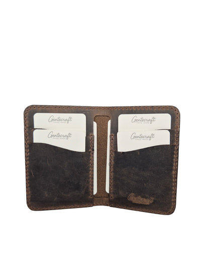 GenteCraft El Dikimi Unisex Hakiki Deri Kartlık GC100015DCR