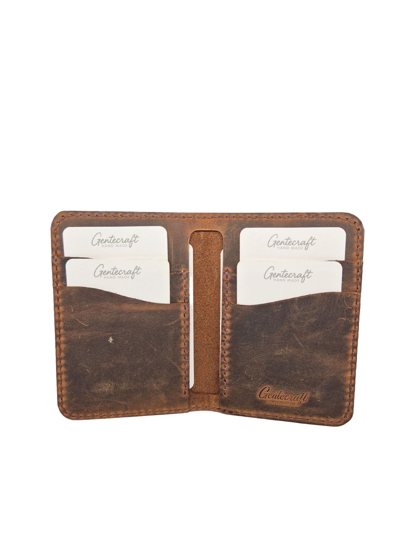 GenteCraft El Dikimi Unisex Hakiki Deri Kartlık GC100015DCR