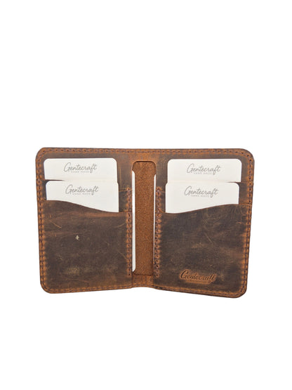 GenteCraft El Dikimi Unisex Hakiki Deri Kartlık GC100015DCR
