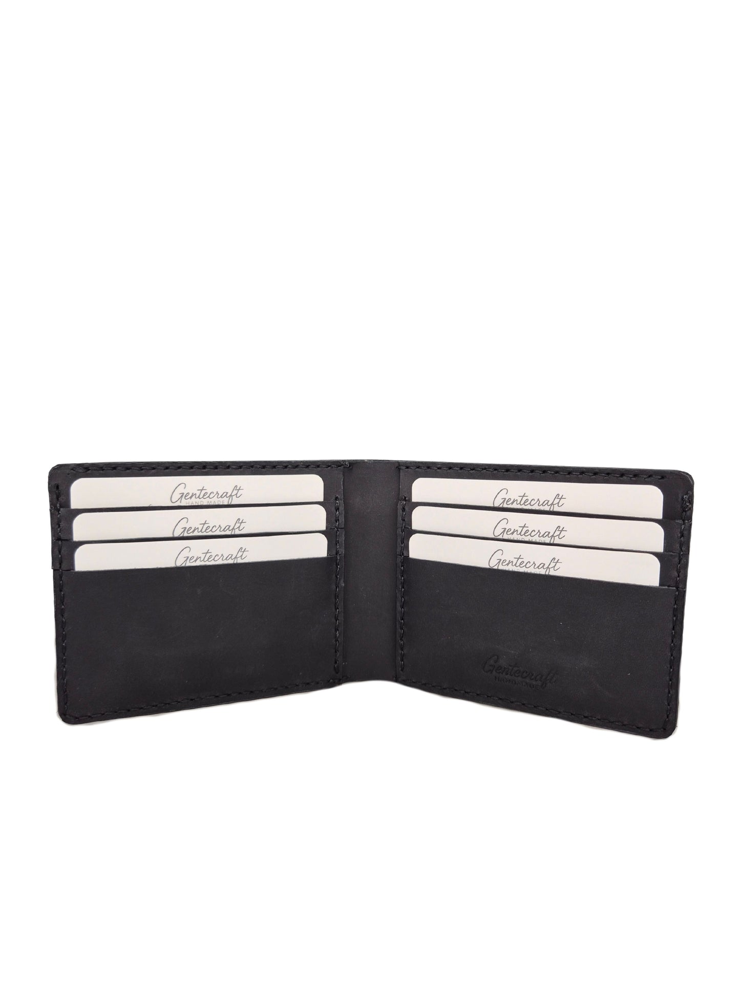 GenteCraft El Dikimi Unisex Hakiki Deri Cüzdan GC100016DCR