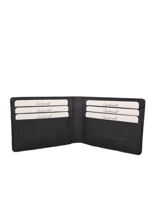 GenteCraft El Dikimi Unisex Hakiki Deri Cüzdan GC100016DCR