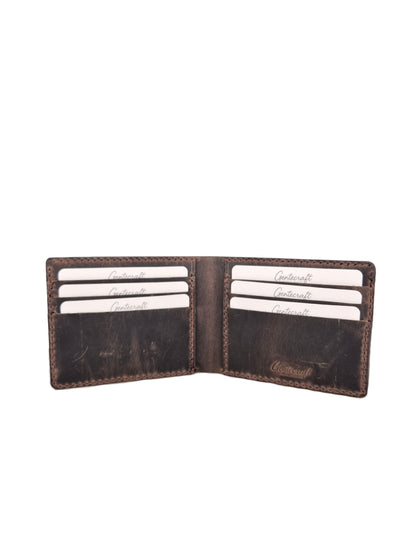 GenteCraft El Dikimi Unisex Hakiki Deri Cüzdan GC100016DCR