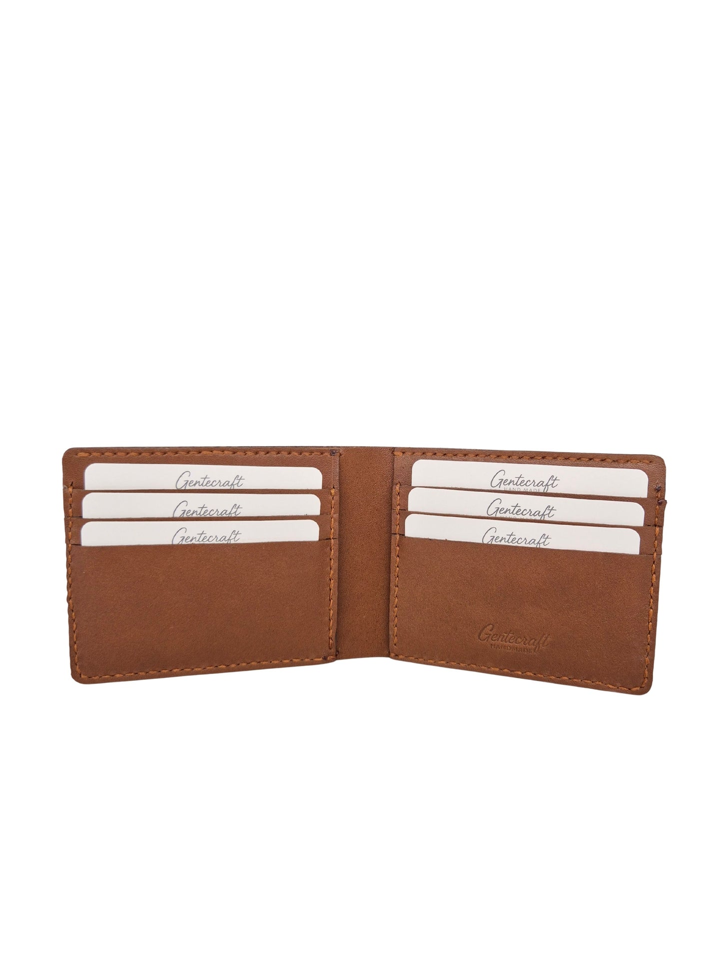 GenteCraft El Dikimi Unisex Hakiki Deri Cüzdan GC100016DRL
