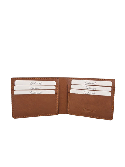 GenteCraft El Dikimi Unisex Hakiki Deri Cüzdan GC100016DRL