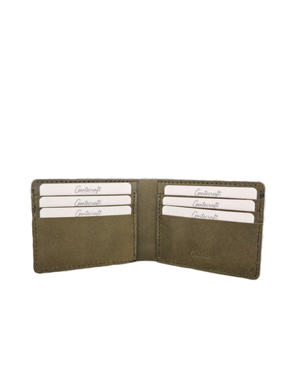 GenteCraft El Dikimi Unisex Hakiki Deri Cüzdan GC100016DRL