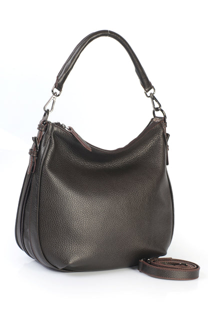 Hakiki Deri Kadın Omuz/Çapraz Çantası YC012090DRL