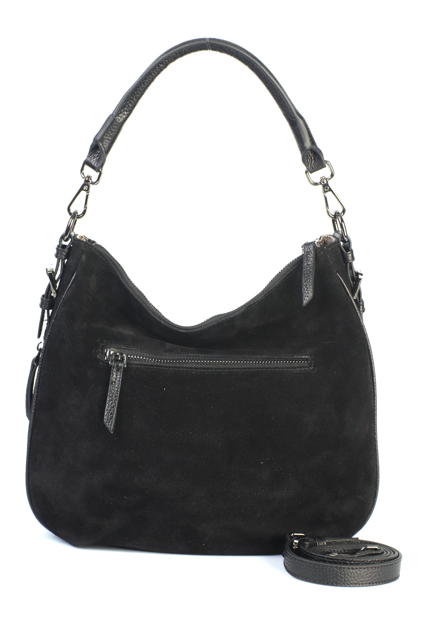 Hakiki Süet Deri Kadın Omuz/Çapraz Çantası YC012090HSD