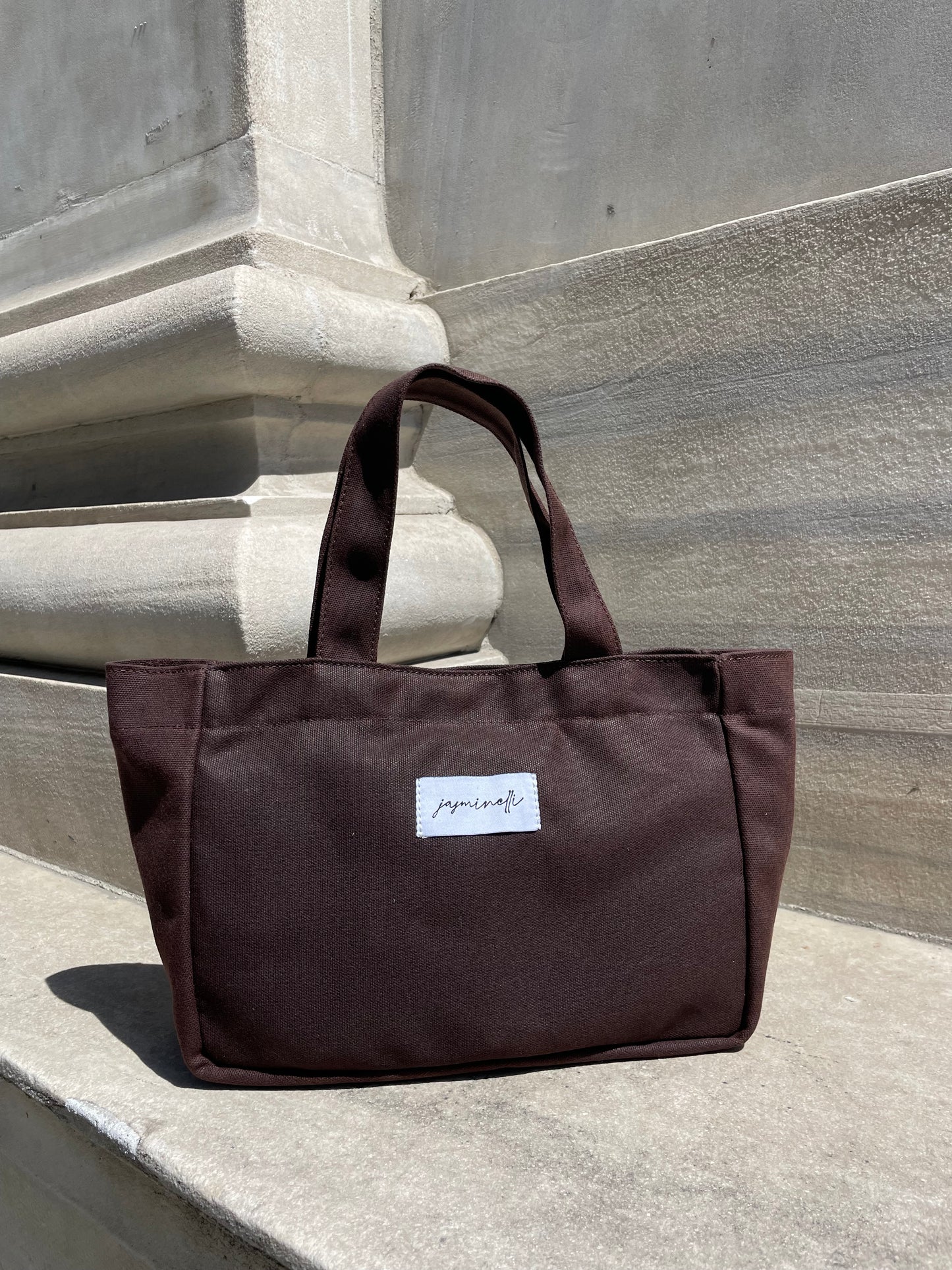 Uzun Saplı Çapraz Kanvas Omuz Çantası