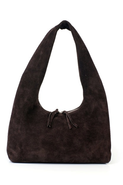 Hakiki Süet Deri Kadın Omuz Çantası YC012076HSD