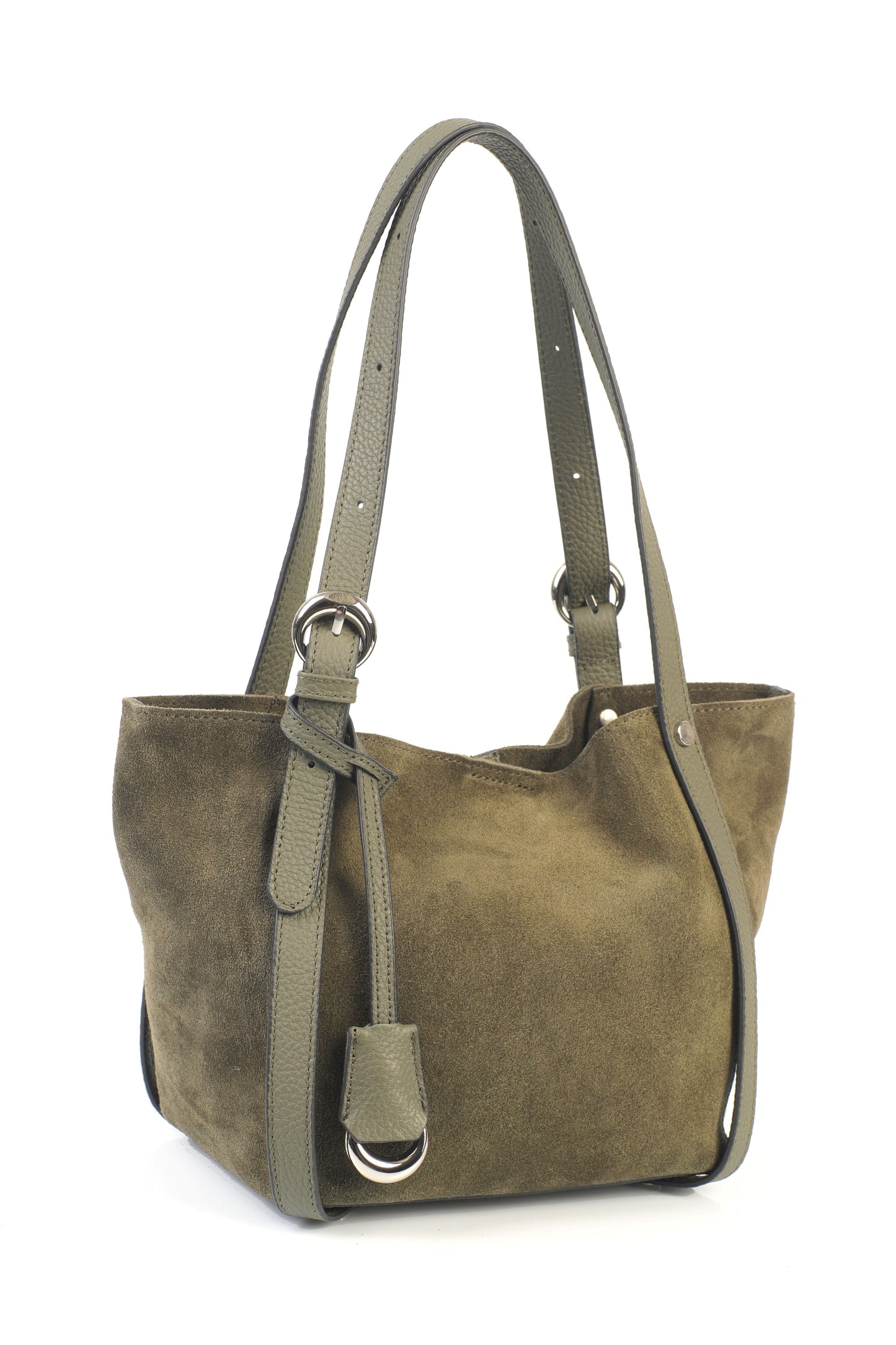 Hakiki Süet Deri Kadın Kol Çantası YC012092HSD