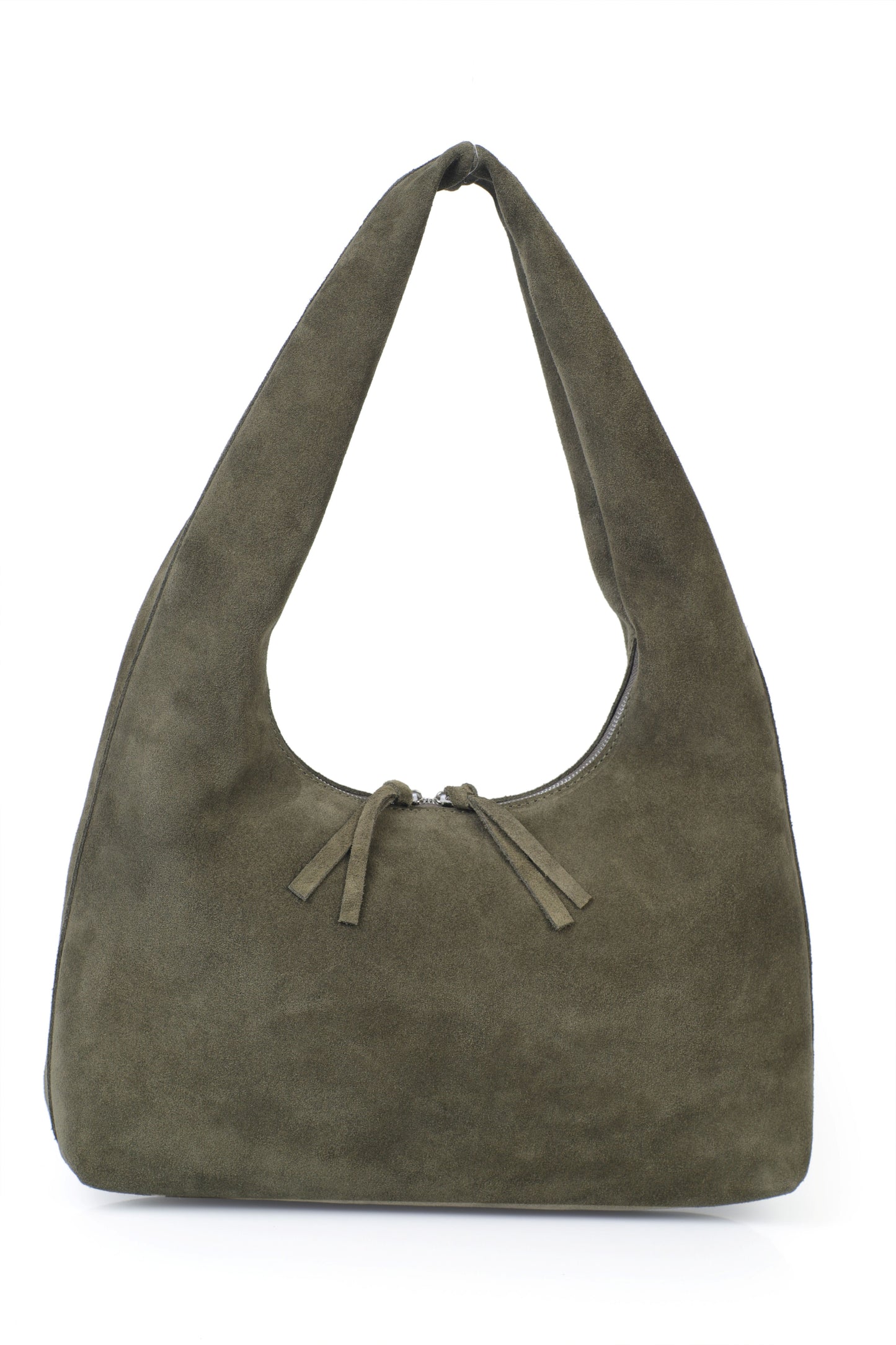 Hakiki Süet Deri Kadın Omuz Çantası YC012076HSD